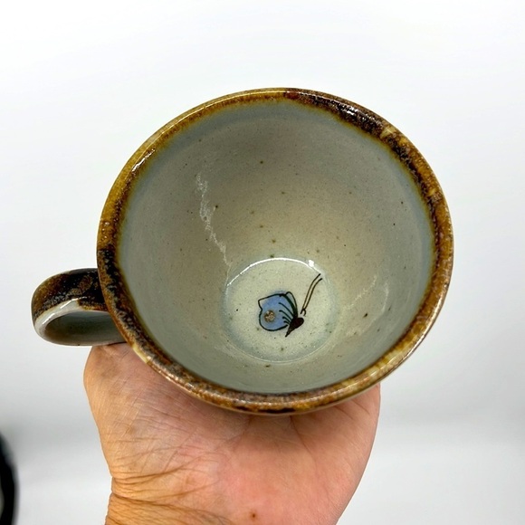 Ken Edwards El Palomar Pottery
Coffee Tea Cup Mug Tonala Mexico Blue Bird Floral - Picture 5 of 13